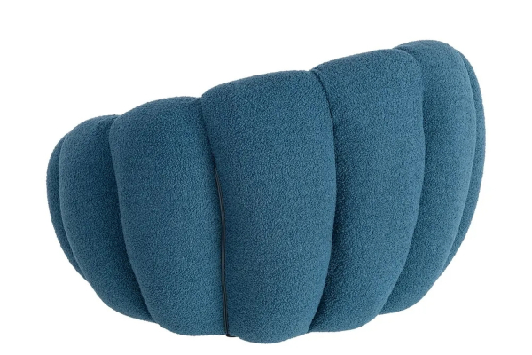 Fauteuil éponge bouclette Elio – Élégance texturée