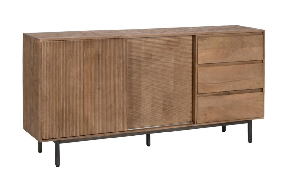 Buffet Kalden 180 cm | Manguier massif naturel