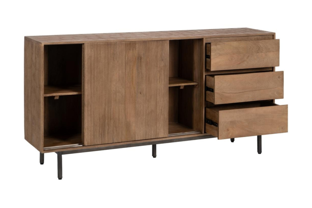 Buffet Kalden 180 cm | Manguier massif naturel