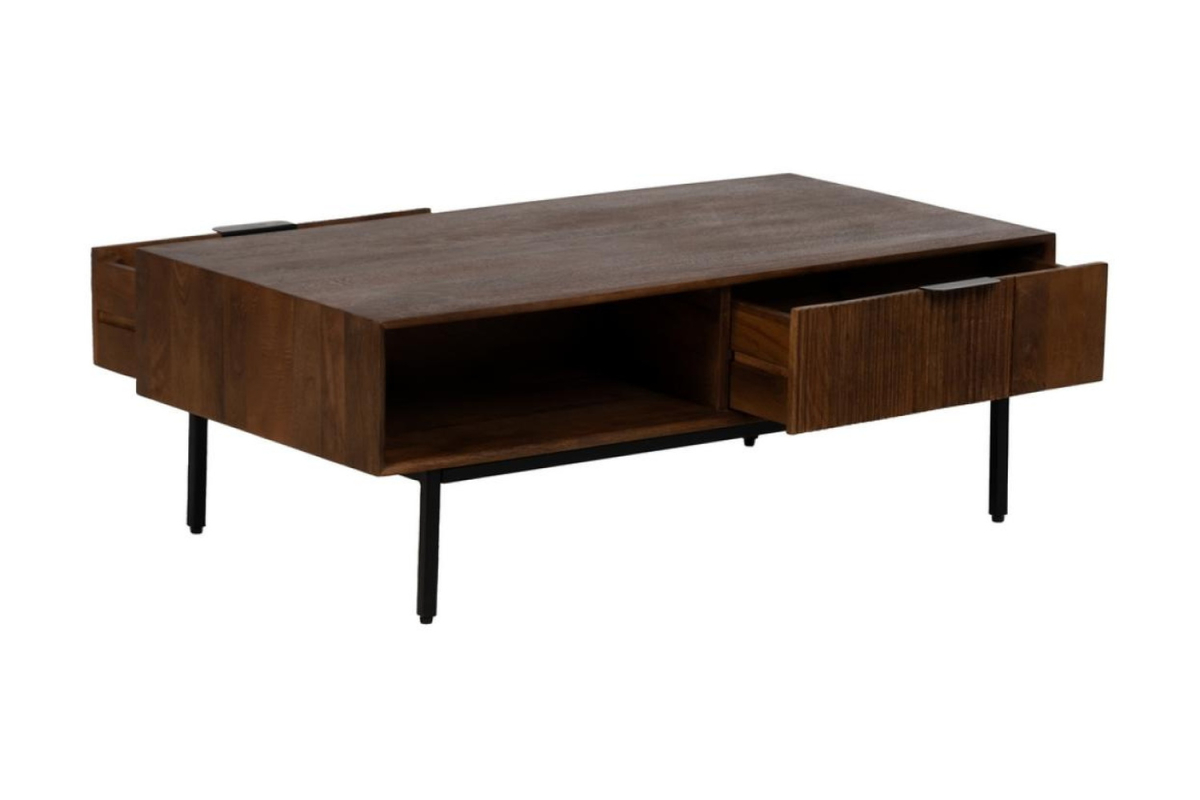 Table basse Emeris 110 cm | Manguier massif naturel