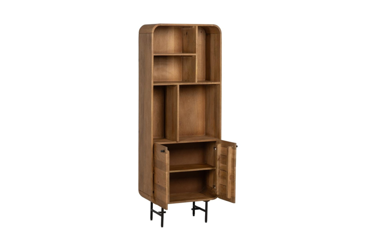Buffet haut Aube 2 portes | Manguier massif naturel