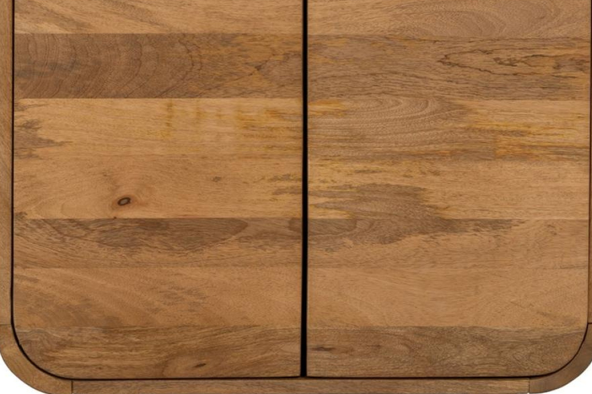 Buffet haut Aube 2 portes | Manguier massif naturel