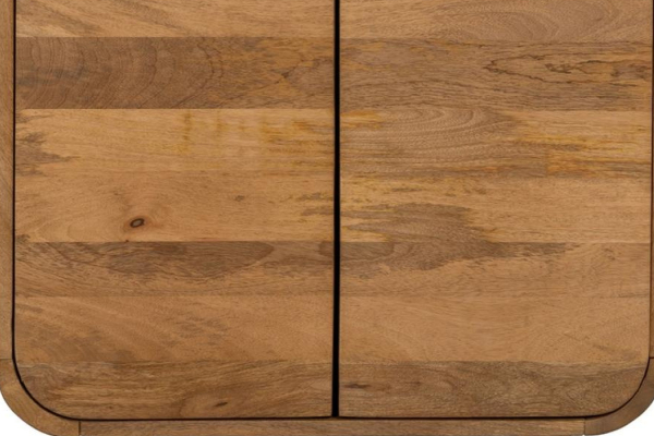 Buffet haut Aube 2 portes | Manguier massif naturel