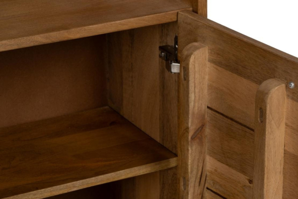 Buffet haut Aube 2 portes | Manguier massif naturel