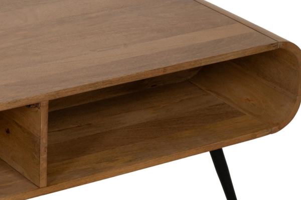 Table basse Aube 120 cm | Manguier massif naturel