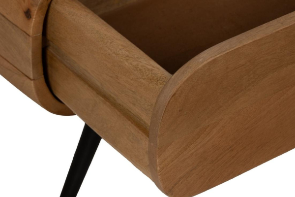 Table basse Aube 120 cm | Manguier massif naturel