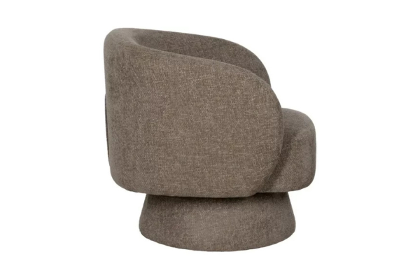 Fauteuil Zéphyr | Tissu beige et assise premium