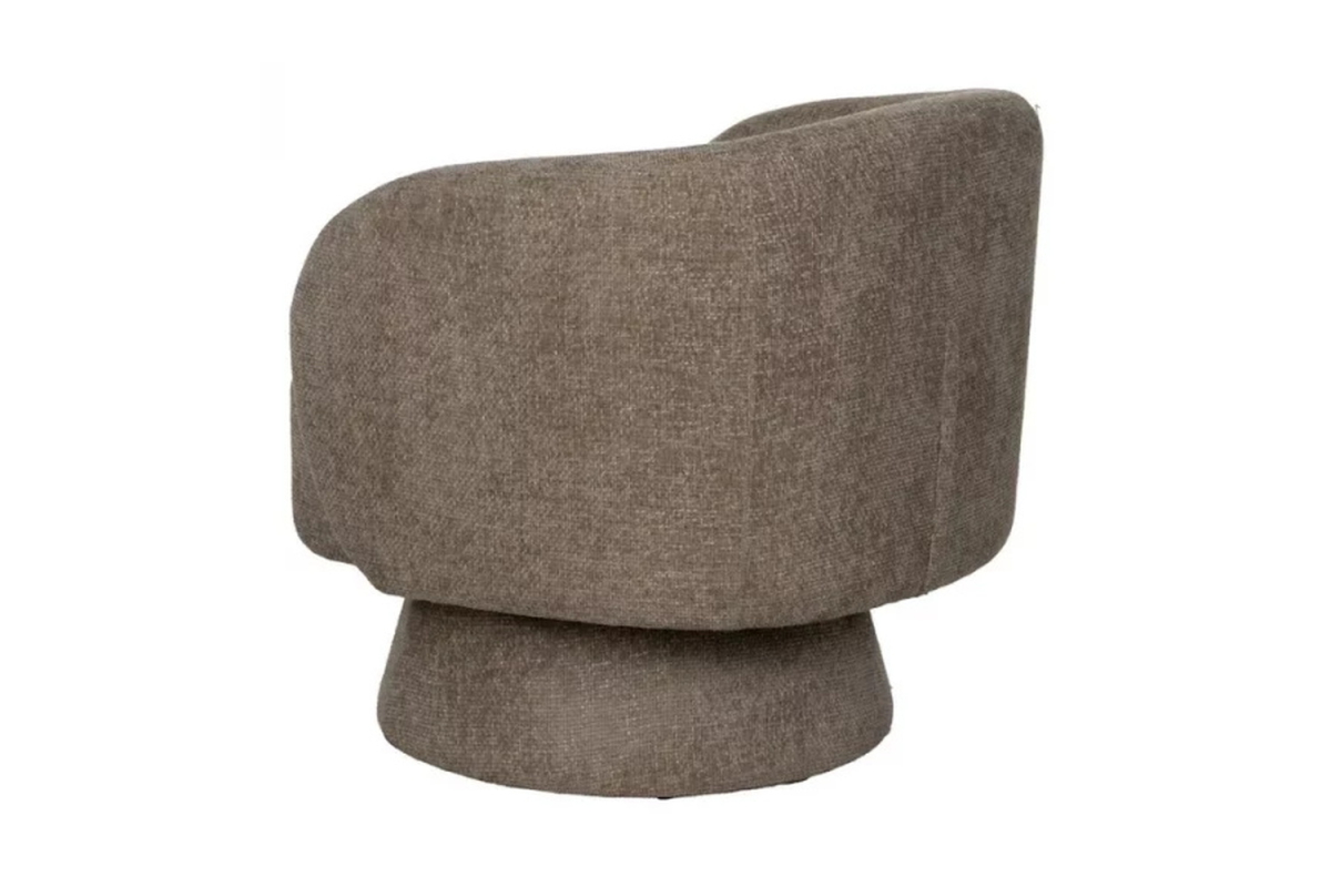 Fauteuil Zéphyr | Tissu beige et assise premium