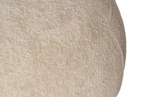 Fauteuil Oréa | Tissu crème et design enveloppant