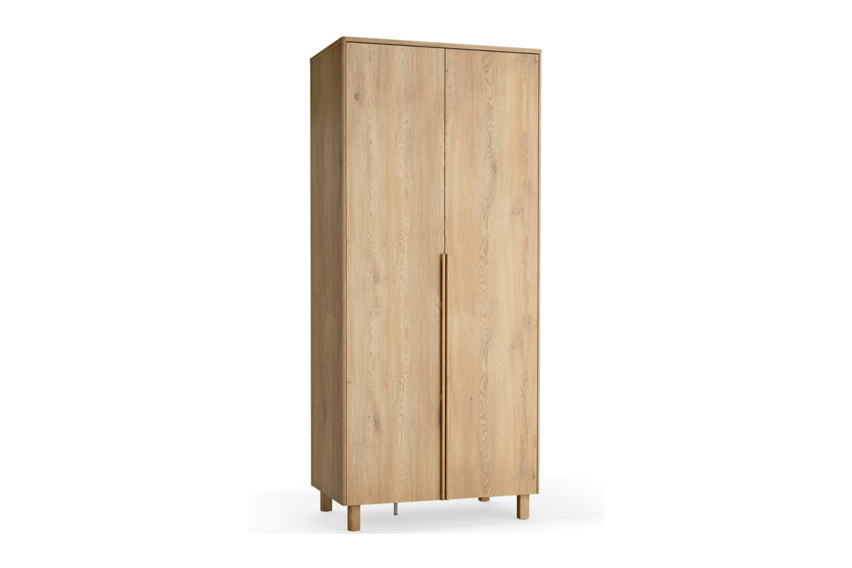 Armoire 2 portes en bois Alba