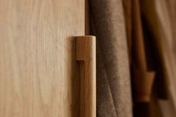 Armoire 3 portes en bois Alba
