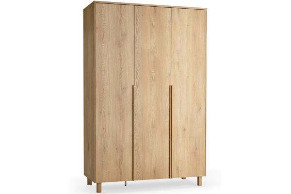 Armoire 3 portes en bois Alba