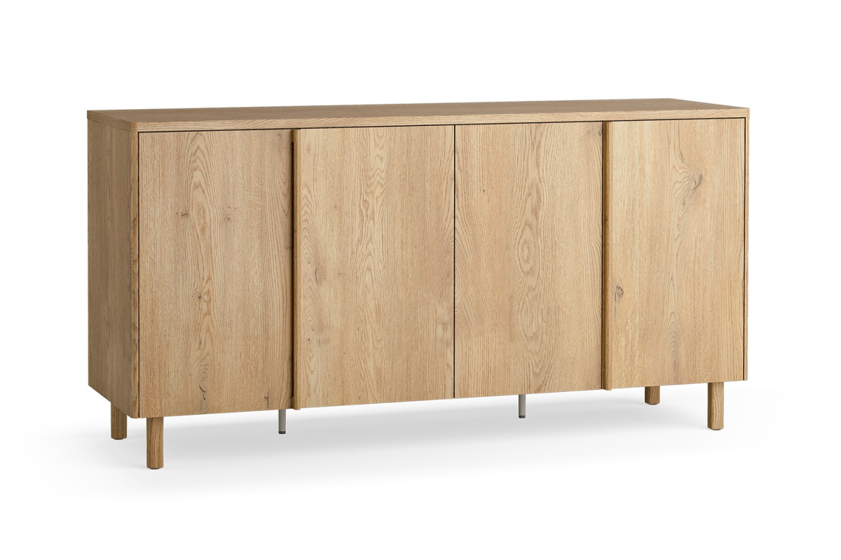 Buffet 2 portes et 3 tiroirs 160 cm Alba