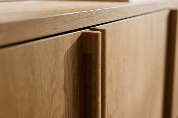Meuble TV 3 portes 135 cm Alba