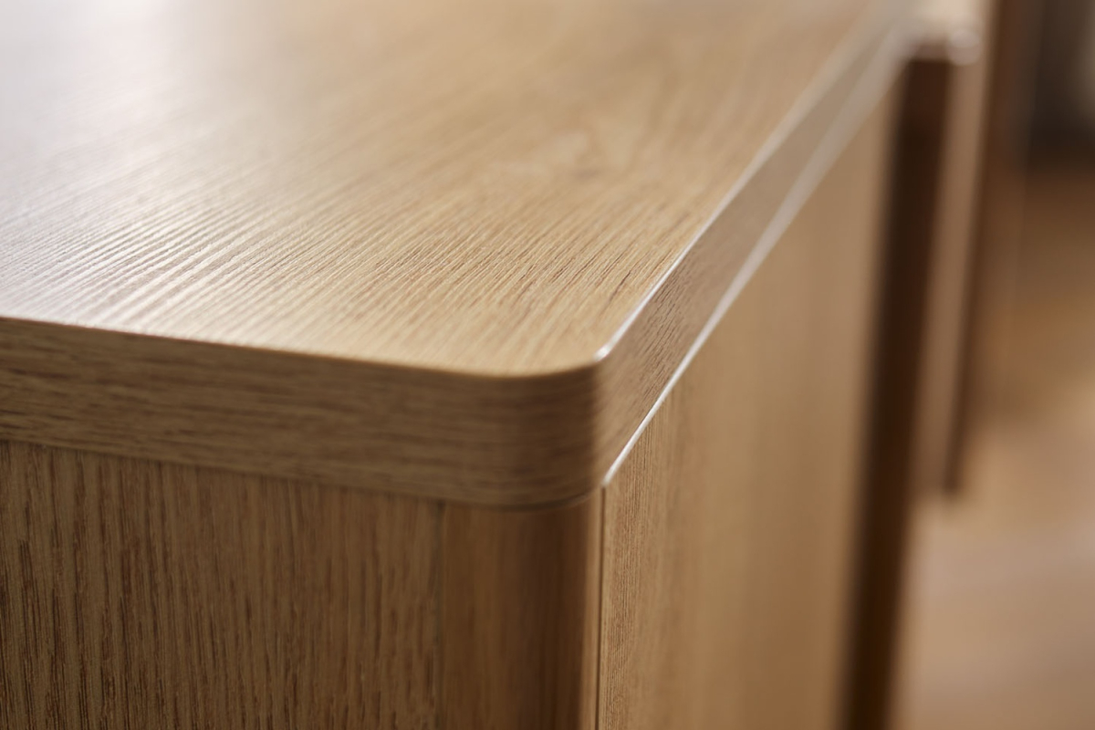 Meuble TV 3 portes 135 cm Alba