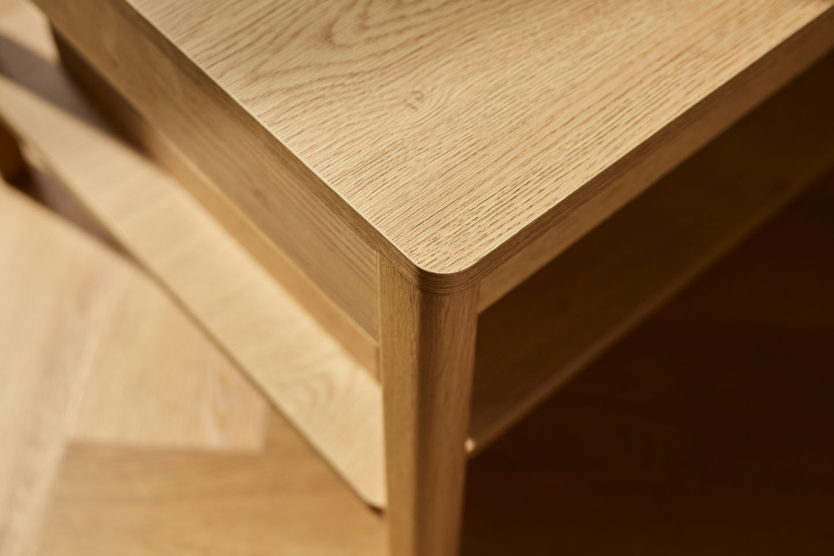 Table basse 100 cm avec tiroir Alba