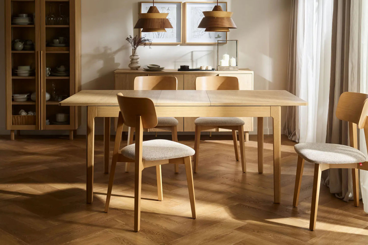 Table avec rallonge 6-10 pers.  Alba