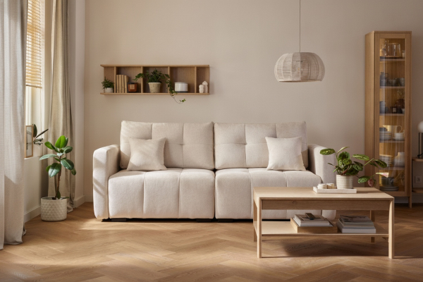 Table basse 100 cm avec tiroir Alba