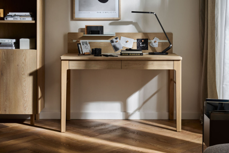 Bureau 2 tiroirs Alba