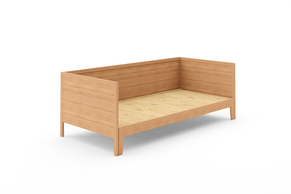Lit banquette extensible en hêtre massif Sienna