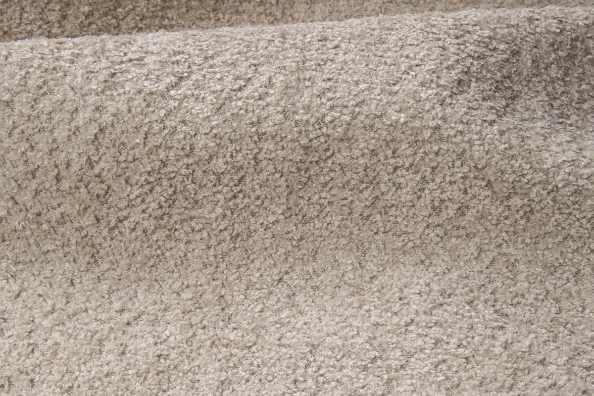 Canapé convertible Capri – Tissu bouclette ivoire