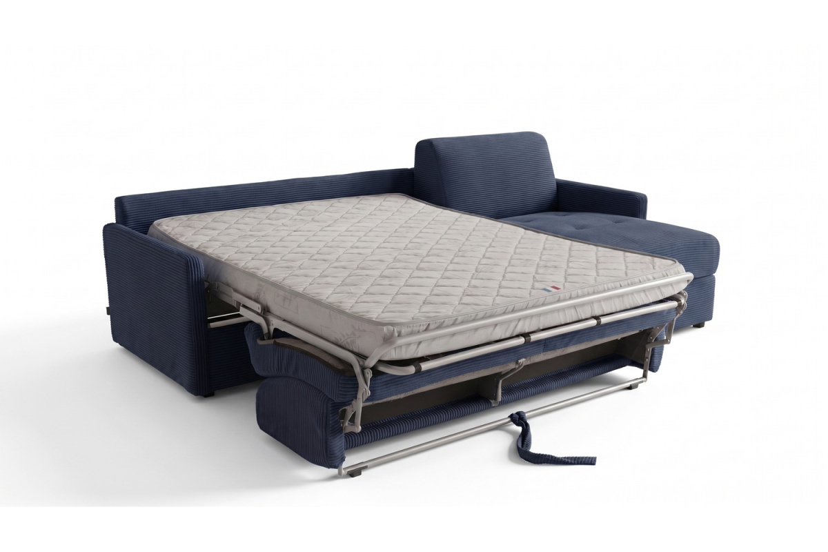 Canapé d’angle convertible Split avec coffre | Maison Aveni