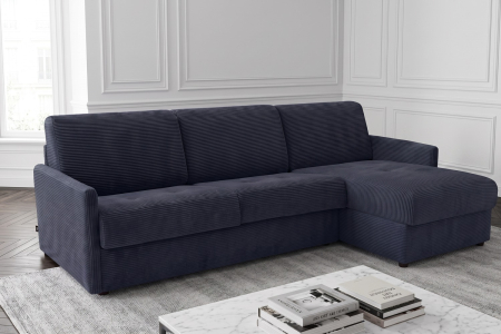 Canapé d’angle convertible Split avec coffre | Maison Aveni