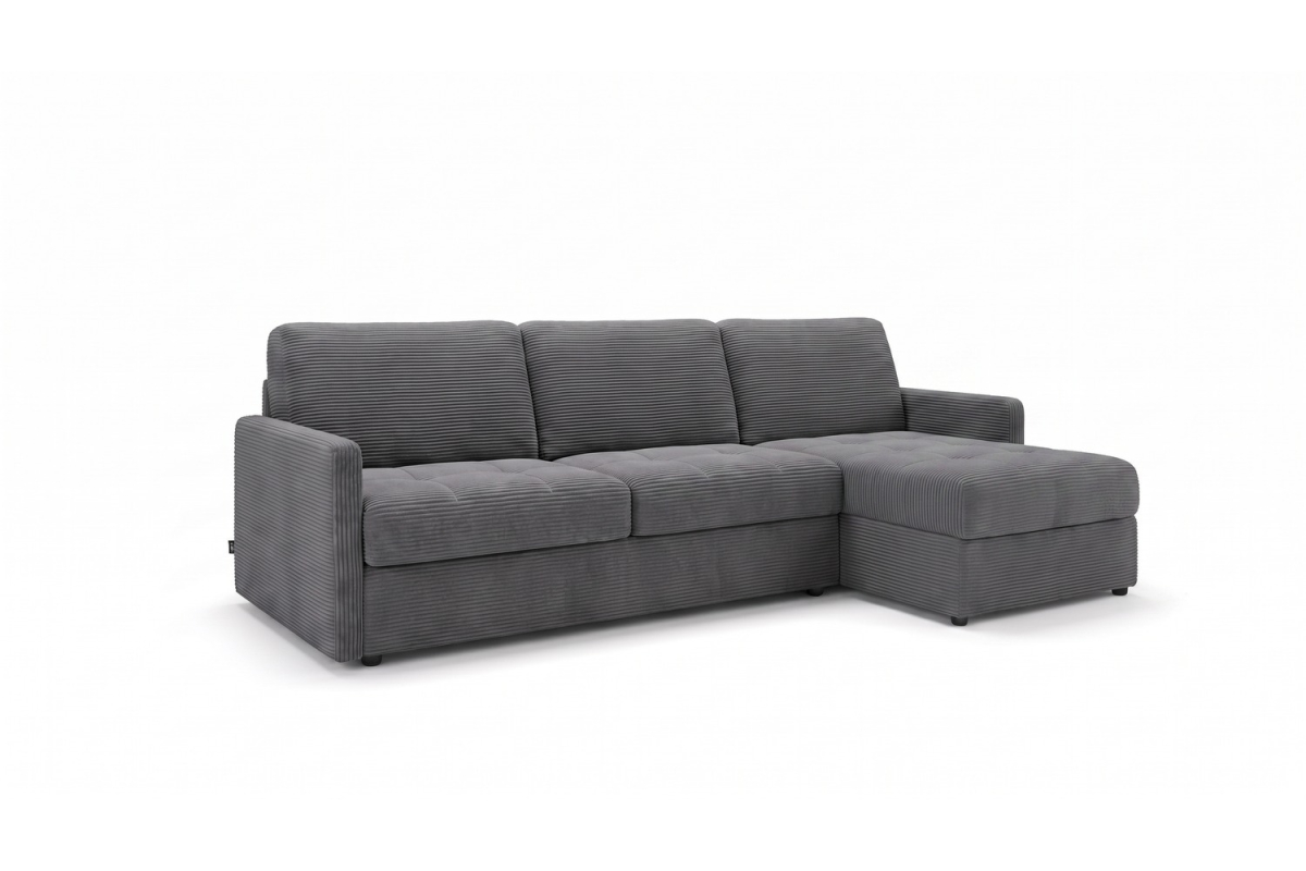 Canapé Split convertible, méridienne avec coffre | Maison Aveni