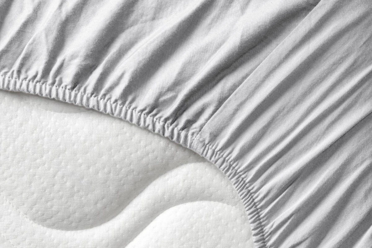 Drap housse pur coton bio uni | Maison Aveni