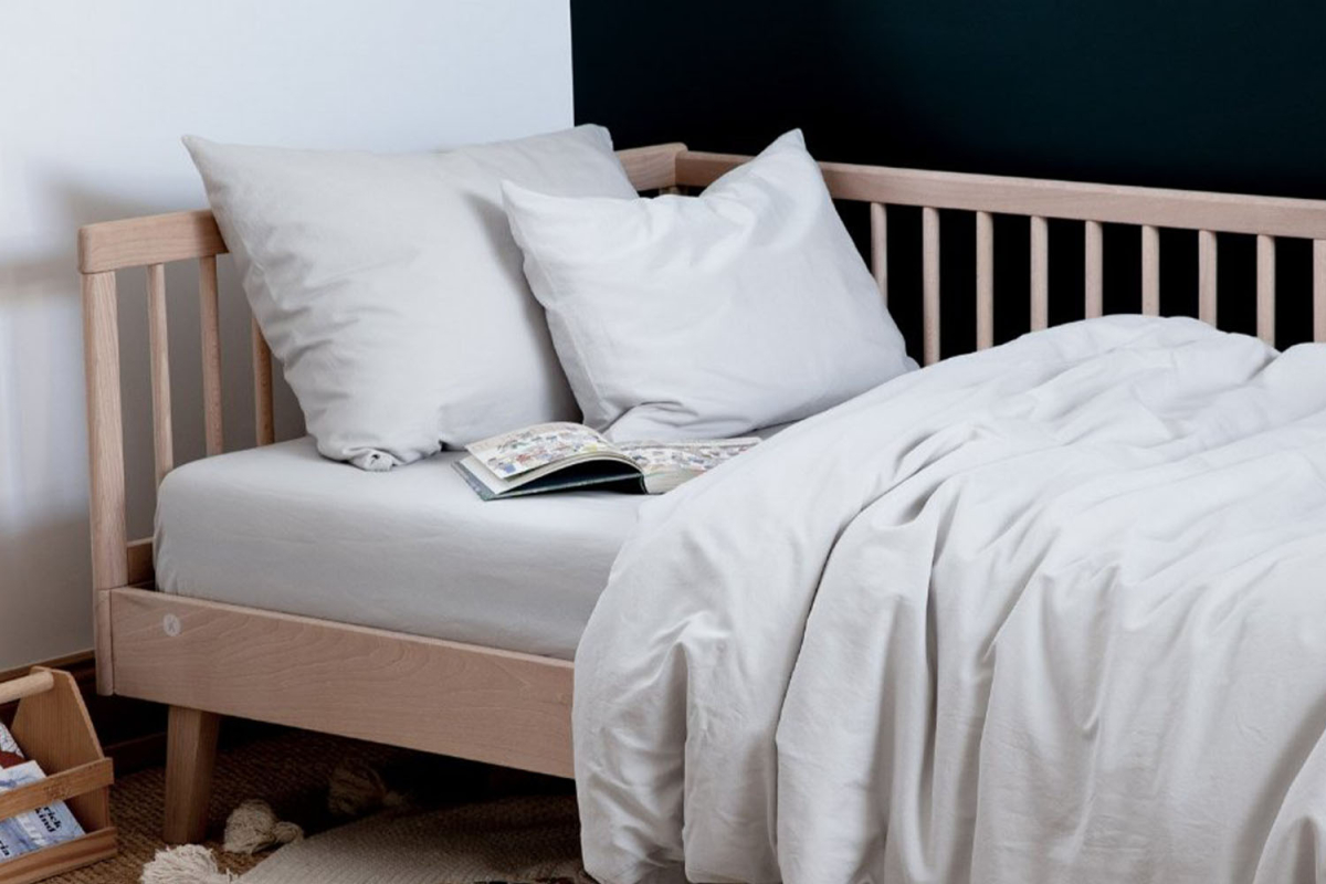 Effen kussensloop van 100% biologisch katoen | Maison Aveni