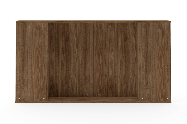 Lit coffre 160x200 blanc avec tête de lit Milla | 100% français