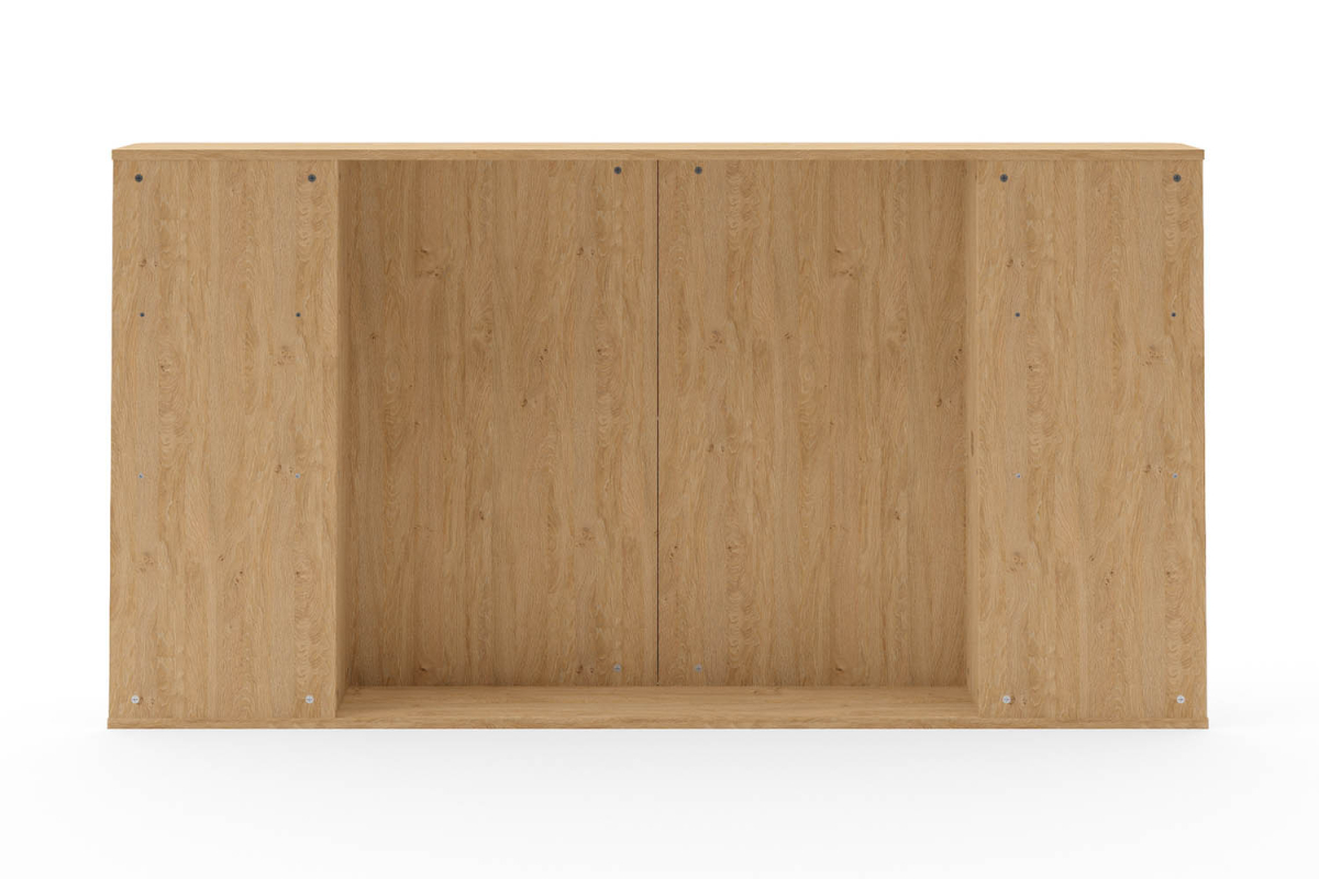 Lit coffre 160x200 blanc avec tête de lit Milla | 100% français