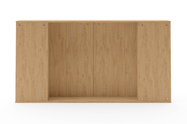 Lit coffre 160x200 blanc avec tête de lit Milla | 100% français