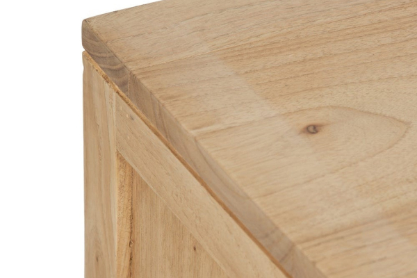 Lior 140 cm sideboard – The charm of mindi wood, plus storage
