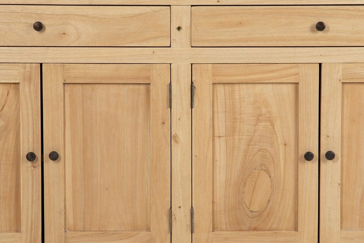 Buffet 140 cm Lior – Le charme du mindi, le rangement en plus