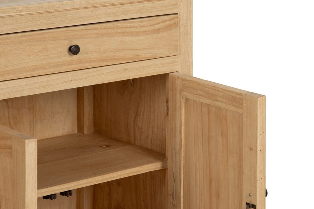 Buffet 140 cm Lior – Le charme du mindi, le rangement en plus