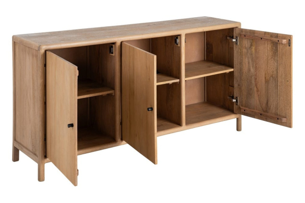 Credenza 160 cm Orenza – Un soggiorno naturalmente ordinato