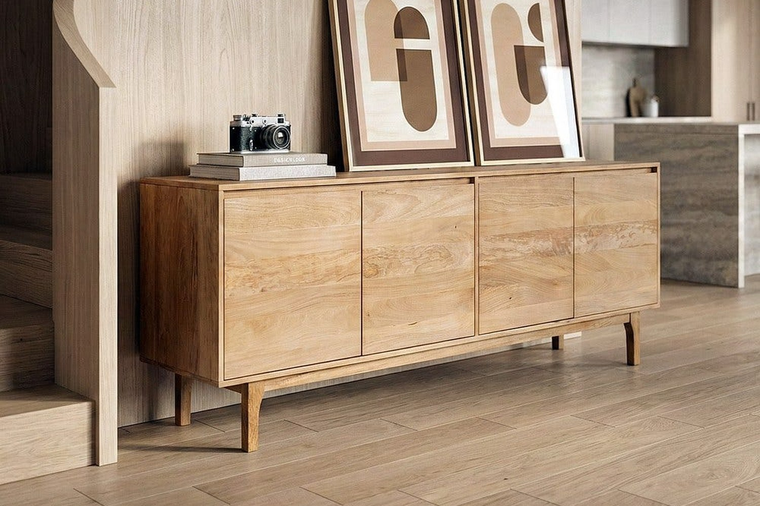 Buffet en manguier 200 cm Aria – Voyez grand