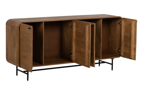 Credenza in legno di mango 170 cm Aube – Eleganza e spazio contenitivo