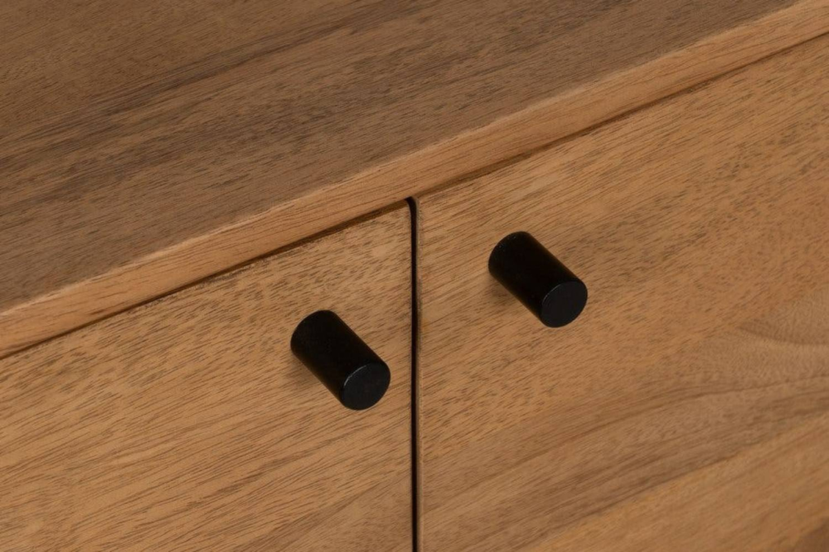 Buffet en manguier 170 cm Aube – Élégance et rangement