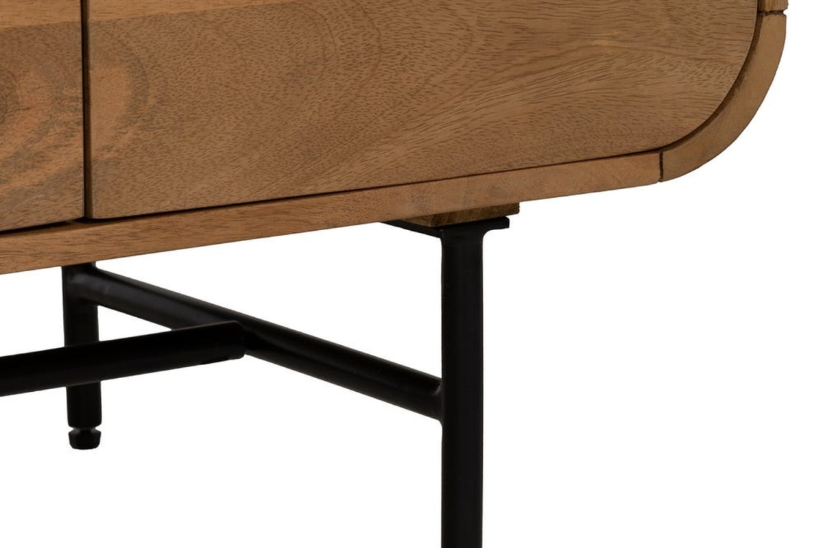 Aube Mango Wood Sideboard, 170 cm – Elegance and Storage