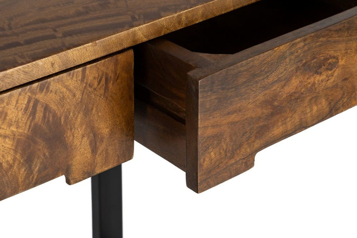 Adrel desk with 3 drawers – Wood and metal character