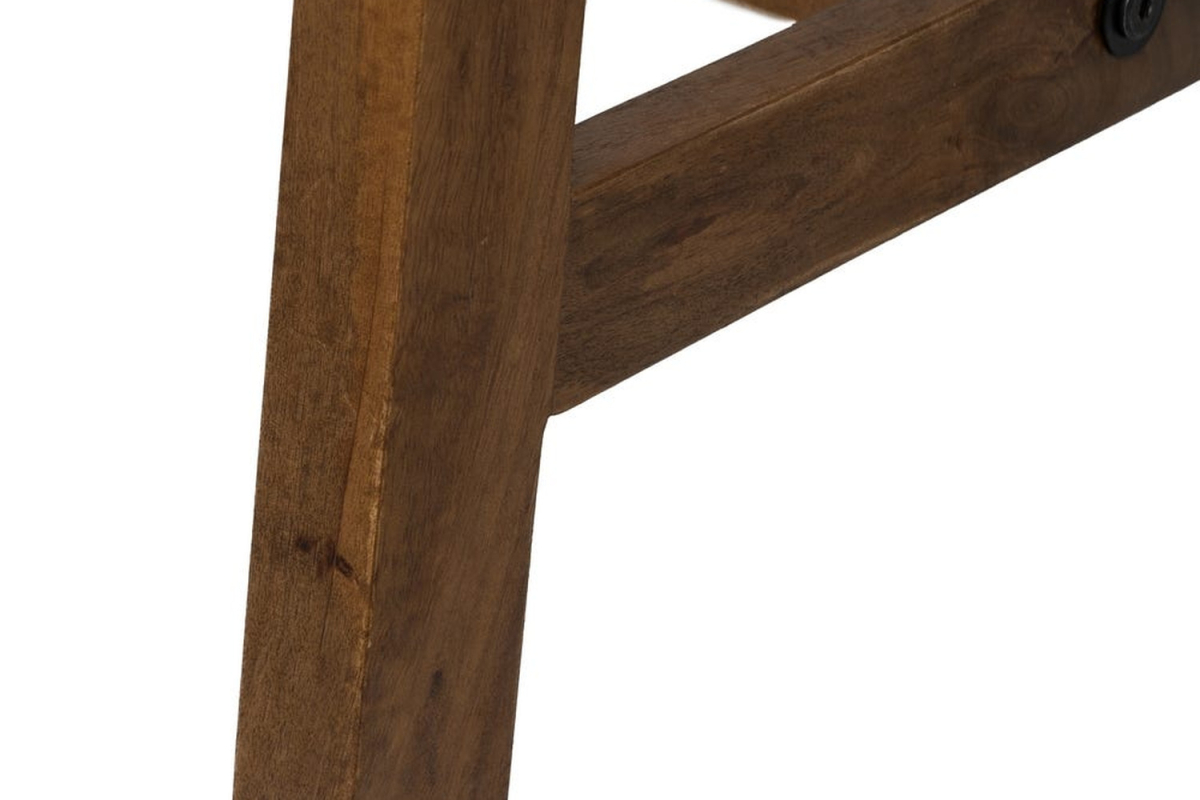 Scrivania in legno di mango Solvia – Lavorare con la mente libera