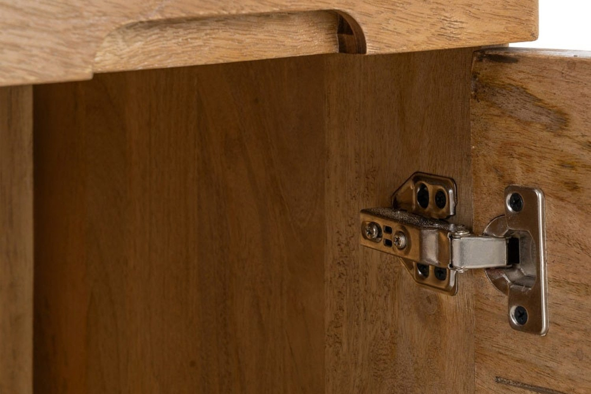 Bureau en manguier Luan – Un espace organisé avec style