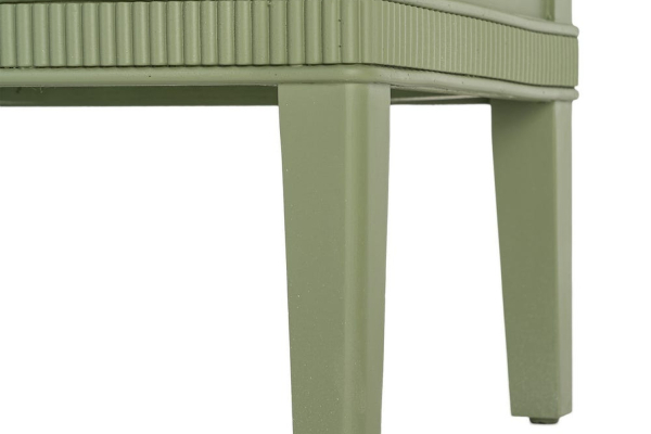 Comodino verde Varen – Un tocco di colore accanto al letto