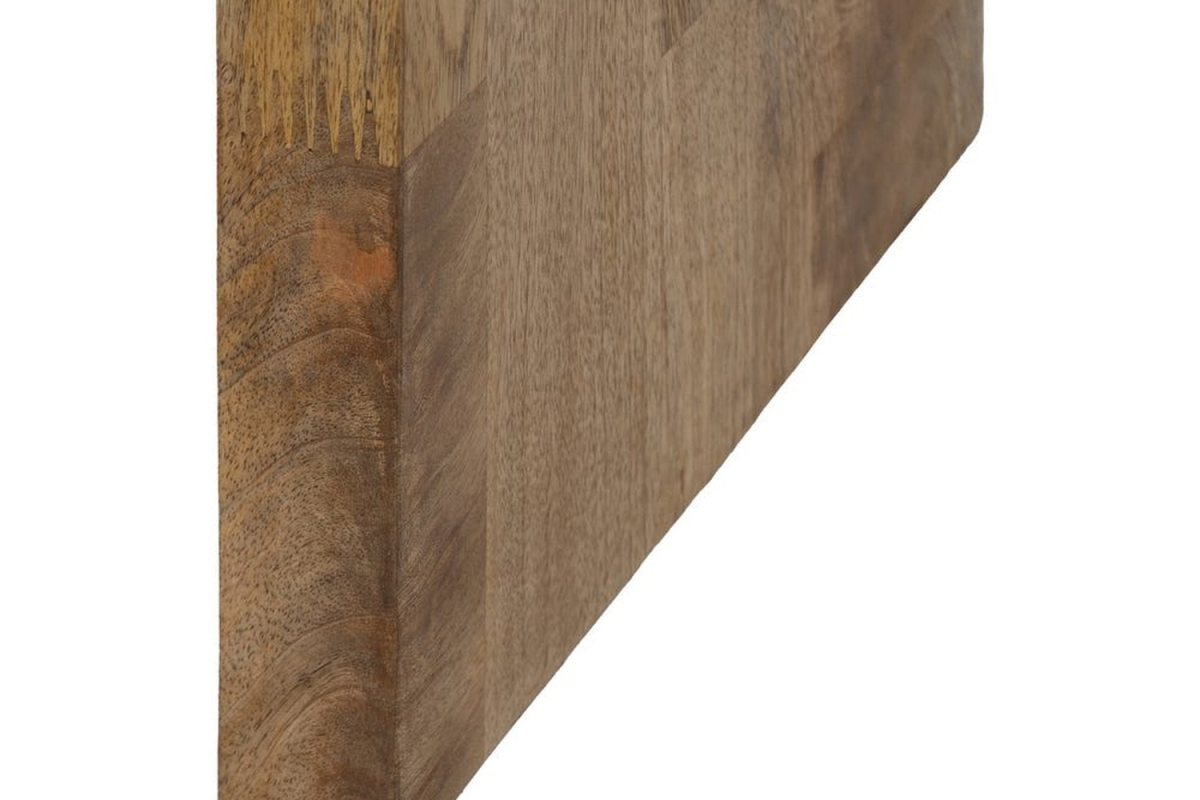 Almar mango wood nightstand – The charm of gentle curves