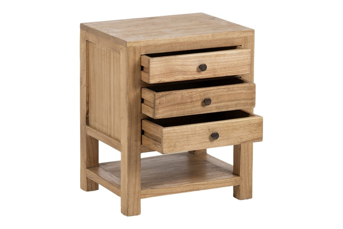 Lior Nightstand with Open Shelf – An Organized Bedside