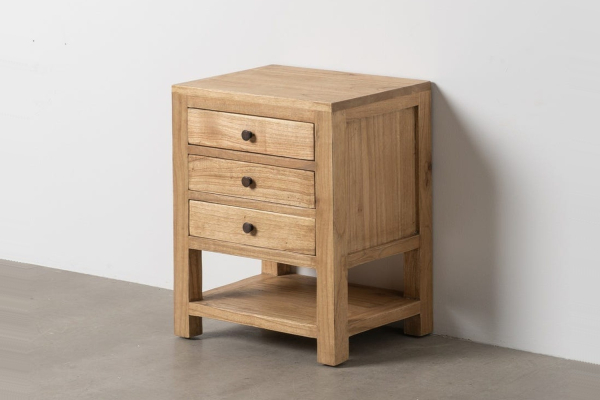 Lior Nightstand with Open Shelf – An Organized Bedside