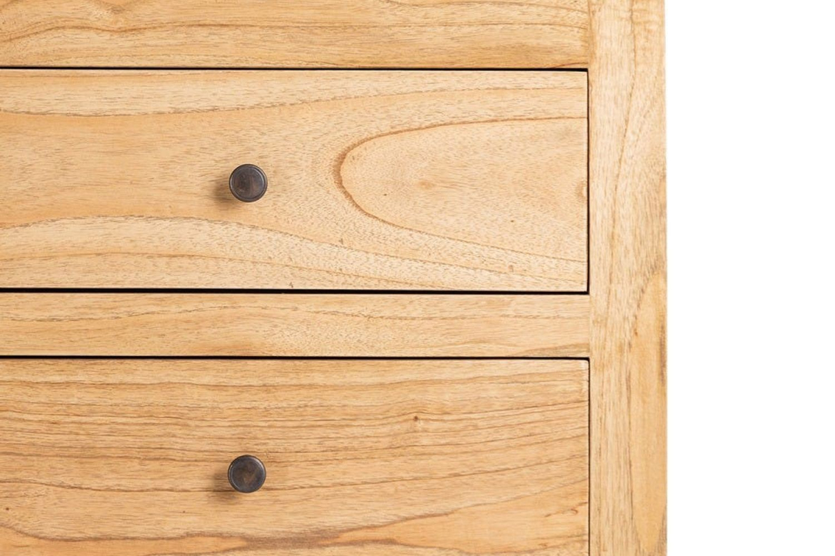 Commode en mindi massif Lior – Le charme du vrai bois