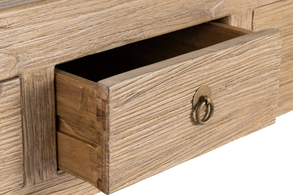Consolle in olmo riciclato Lior – Il fascino delle grandi dimensioni